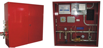 Установка пожаротушения систем мусороудаления