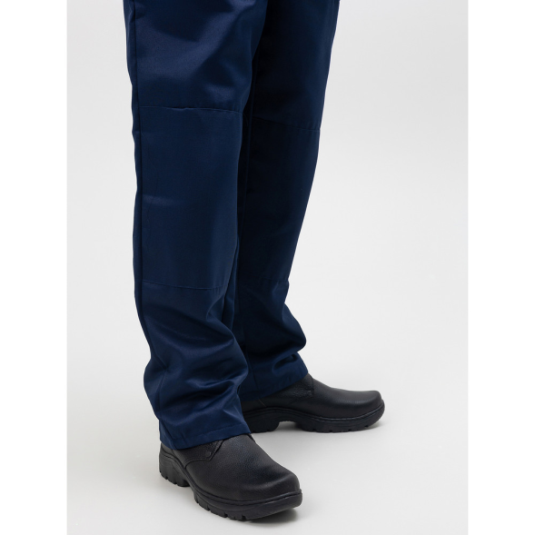 Мужской летний рабочий костюм из смесовой ткани с усилением, курткой и брюками